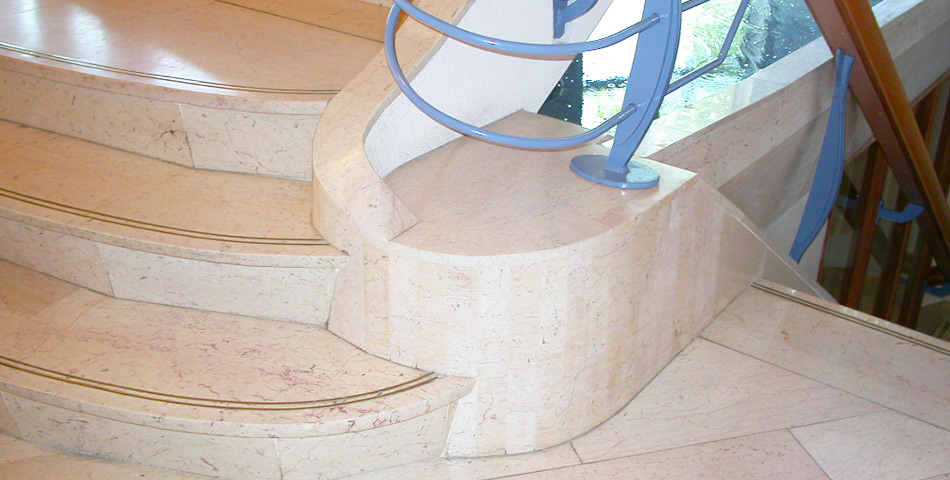 natuursteen trap